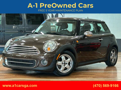 2011 MINI Cooper for sale at A-1 PreOwned Cars in Duluth GA
