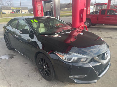 2016 Nissan Maxima for sale at Trocci's Auto Sales in West Pittsburg PA