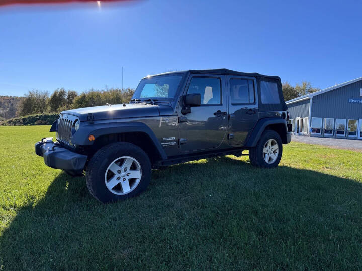 2018 Jeep Wrangler JK Unlimited for sale at Riverside Motors in Glenfield, NY