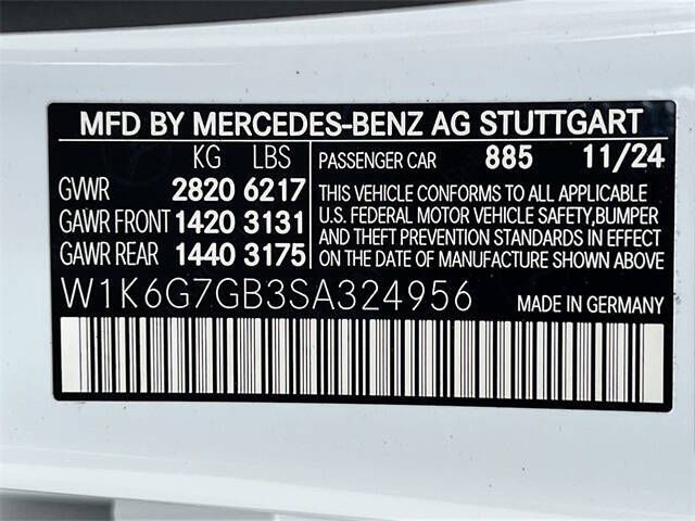 2025 Mercedes-Benz S-Class S 580 4MATIC