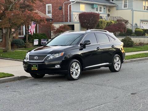 2011 Lexus RX 450h for sale at Reis Motors LLC in Lawrence NY