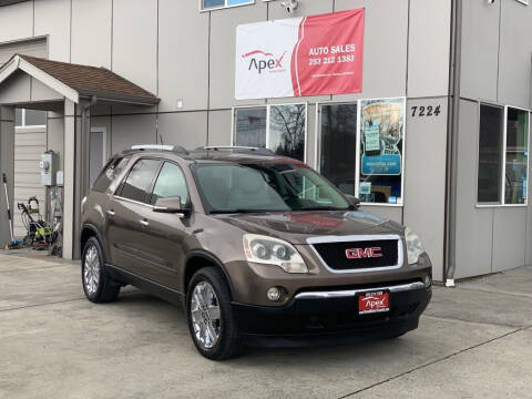 2010 GMC Acadia for sale at Apex Motors Tacoma in Tacoma WA