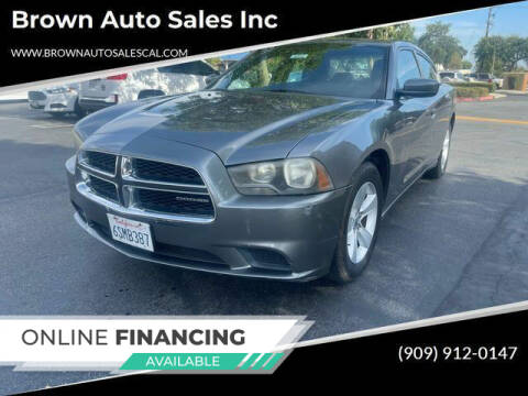 2011 Dodge Charger for sale at Brown Auto Sales Inc in Upland CA