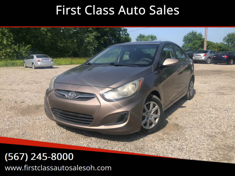 2014 Hyundai Accent for sale at First Class Auto Sales MI in Erie MI