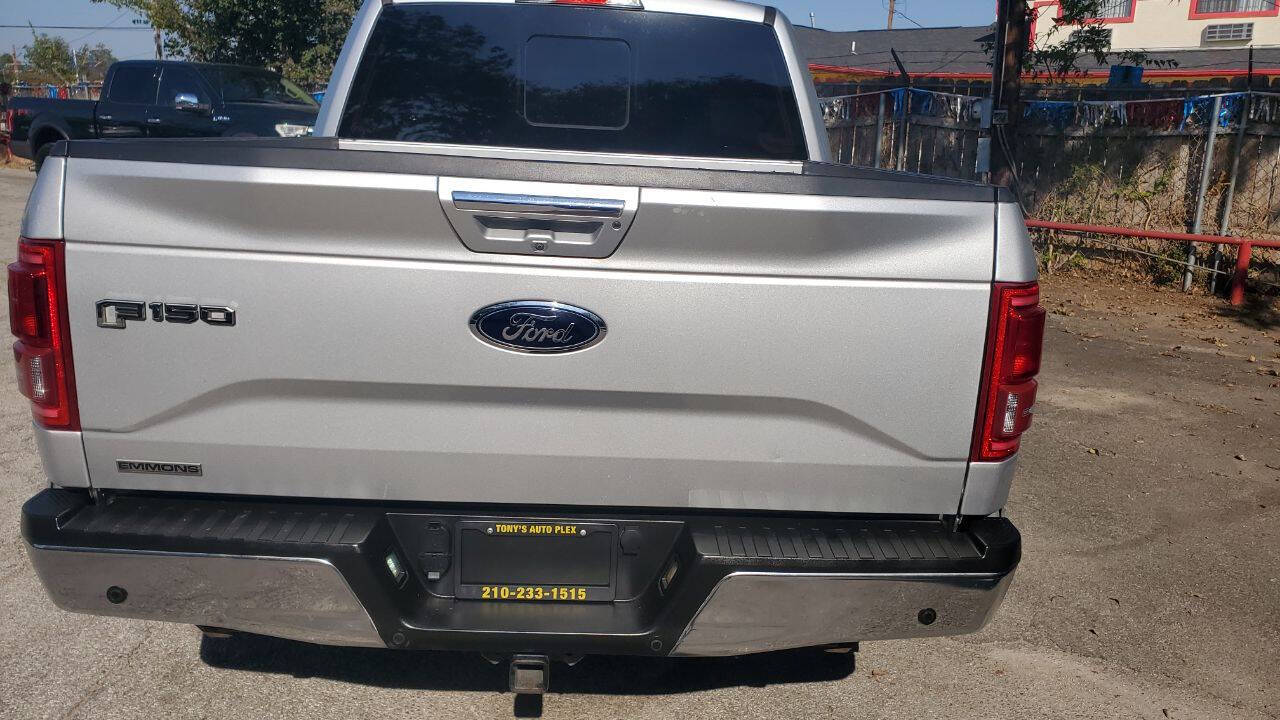 Used Car 2016 Ford F-150  Lariat 4x2 4dr Supercrew 6.5 Ft. Sb For Sale Under $25,000 In San Antonio, Texas
