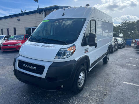 2022 RAM ProMaster for sale at Lamberti Auto Collection in Plantation FL