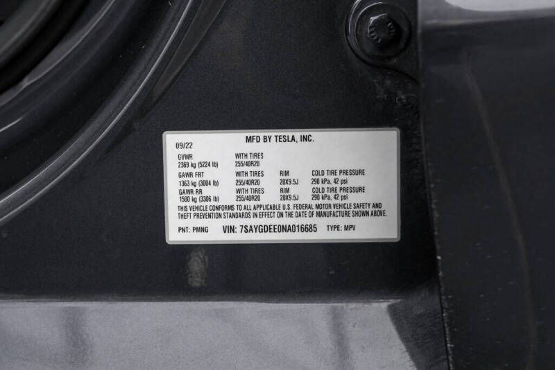 2022 Tesla Model Y Long Range