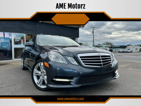 2013 Mercedes-Benz E-Class for sale at AME Motorz in Wilkes Barre PA