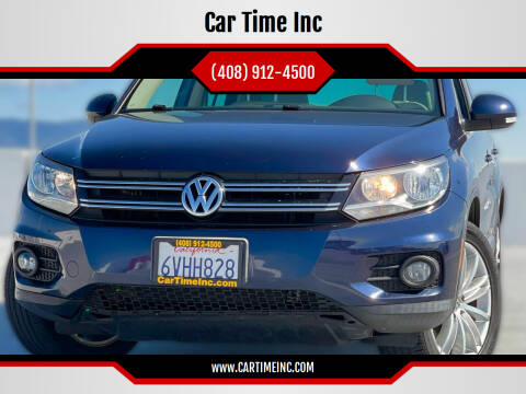 2012 Volkswagen Tiguan for sale at Car Time Inc in San Jose CA