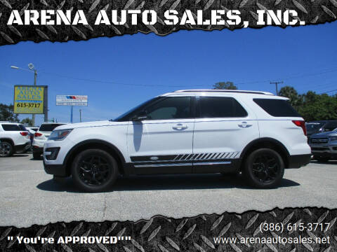 2016 Ford Explorer for sale at ARENA AUTO SALES,  INC. in Holly Hill FL