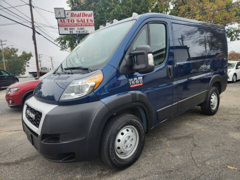 2020 RAM ProMaster for sale at Real Deal Auto Sales in Manchester NH