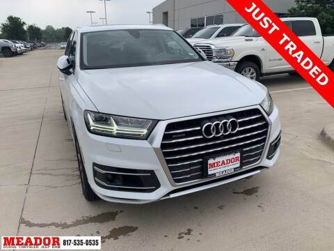 2019 Audi Q7 for sale at Meador Dodge Chrysler Jeep RAM in Fort Worth TX