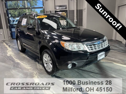 2012 Subaru Forester for sale at Crossroads Car & Truck in Milford OH
