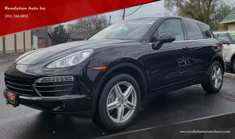2013 Porsche Cayenne for sale at Revolution Auto Inc in McHenry IL