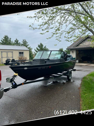 2025 Lund 1650 Angler Sport for sale at PARADISE MOTORS LLC in Cambridge MN