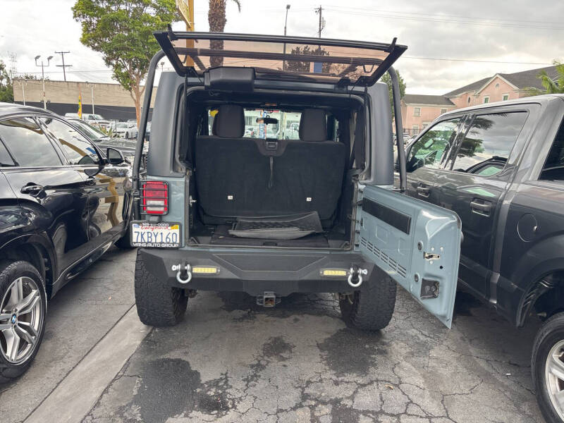 2015 Jeep Wrangler Sport
