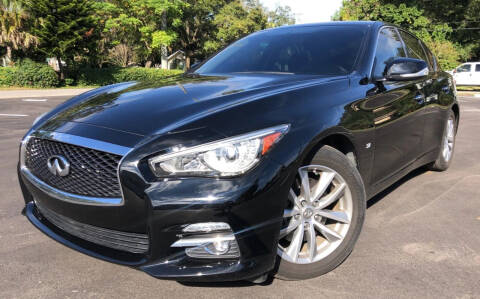 2015 Infiniti Q50 for sale at LUXURY AUTO MALL in Tampa FL