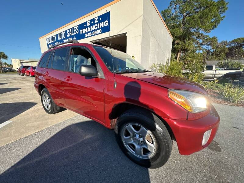2003 Toyota RAV4 for sale at QUALITY AUTO SALES OF FLORIDA in New Port Richey FL