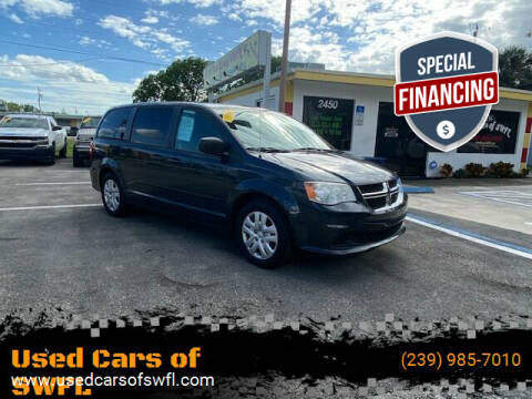 2014 Dodge Grand Caravan for sale at Used Cars of SWFL in Fort Myers FL