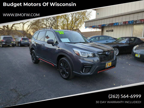 2020 Subaru Forester for sale at Budget Motors of Wisconsin in Racine WI