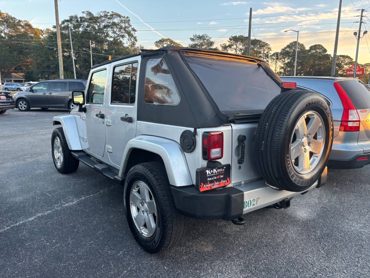 2009 Jeep Wrangler Unlimited for sale at K & K Sales LLC in Brunswick, GA