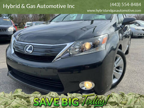 2010 Lexus HS 250h for sale at Hybrid & Gas Automotive Inc in Aberdeen MD