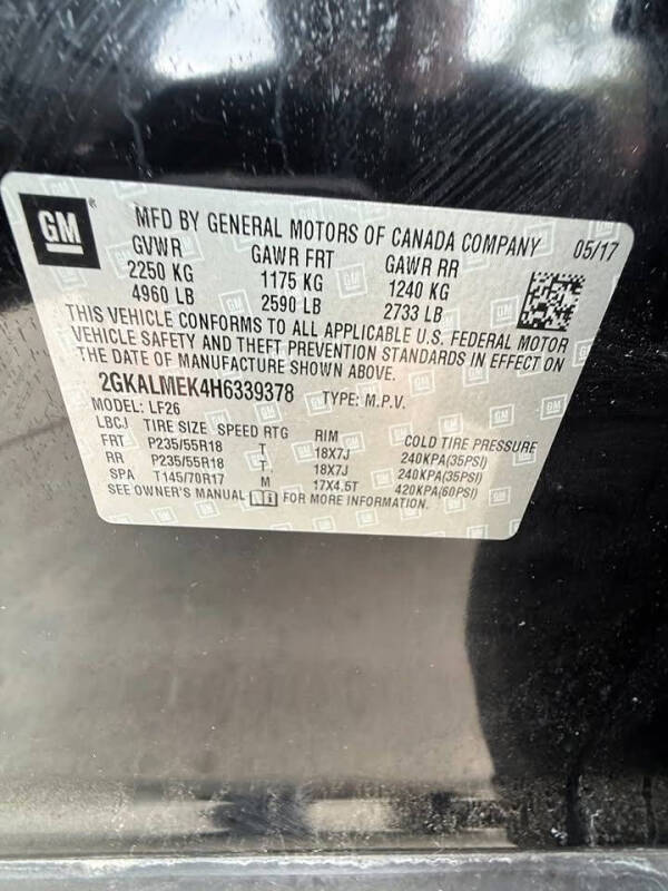 2017 GMC Terrain SLE-1