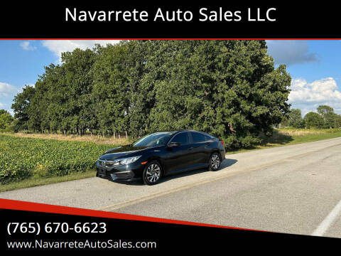 2016 Honda Civic for sale at Navarrete Auto Sales LLC in Frankfort IN