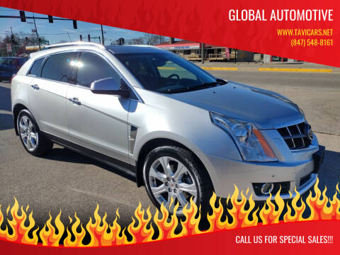 2010 Cadillac SRX for sale at GLOBAL AUTOMOTIVE in Grayslake IL