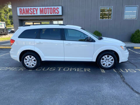 2016 Dodge Journey for sale at Ramsey Motors in Riverside MO