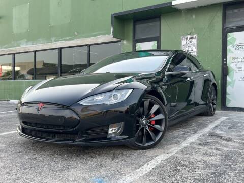 2015 Tesla Model S for sale at KARZILLA MOTORS in Oakland Park FL