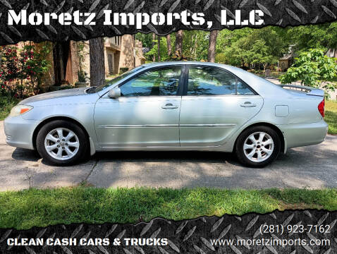 2002 Toyota Camry for sale at Moretz Imports, LLC in Spring TX