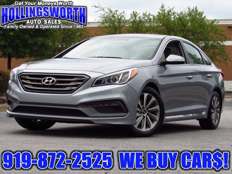 2017 Hyundai Sonata for sale at Hollingsworth Auto Sales in Raleigh NC