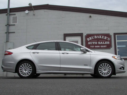2013 Ford Fusion Energi for sale at Brubakers Auto Sales in Myerstown PA
