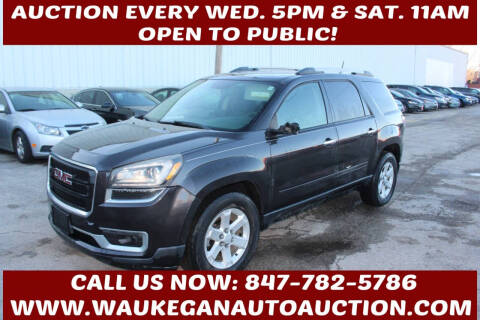 2014 GMC Acadia for sale at Waukegan Auto Auction in Waukegan IL