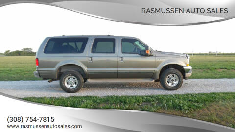 2003 Ford Excursion for sale at Rasmussen Auto Sales in Central City NE