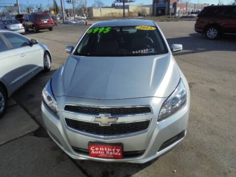 2013 Chevrolet Malibu for sale at Century Auto Sales LLC in Appleton WI