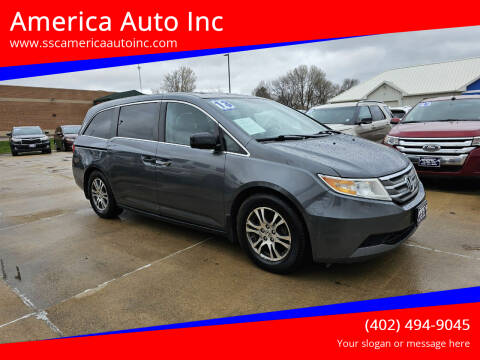 2013 Honda Odyssey for sale at America Auto Inc in South Sioux City NE