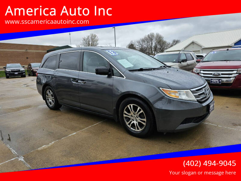 2013 Honda Odyssey for sale at America Auto Inc in South Sioux City NE