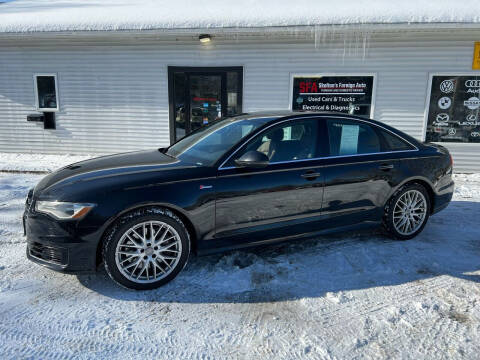 2016 Audi A6 for sale at Skelton's Foreign Auto LLC in West Bath ME