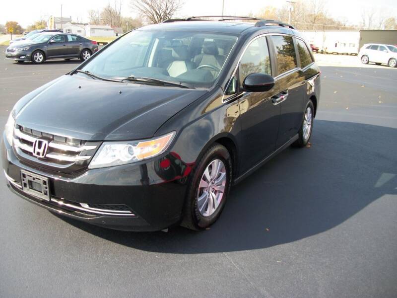 2015 Honda Odyssey for sale at The Garage Auto Sales and Service in New Paris OH