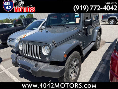 2017 Jeep Wrangler Sahara