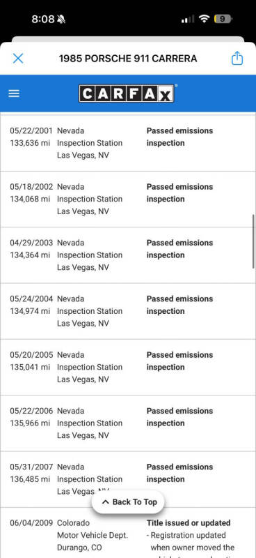 1985 Porsche 911 Carrera