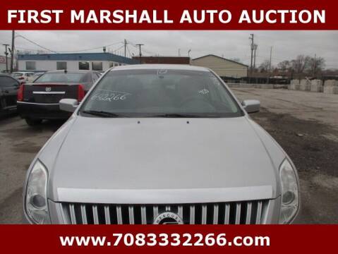 2010 Mercury Milan for sale at First Marshall Auto Auction in Harvey IL