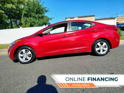 2012 Hyundai Elantra for sale at New Jersey Auto Wholesale Outlet in Union Beach NJ
