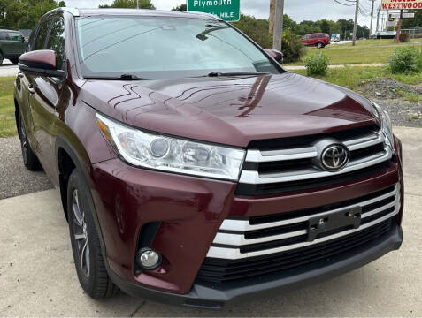 2017 Toyota Highlander for sale at Auto Import Specialist LLC in South Bend IN