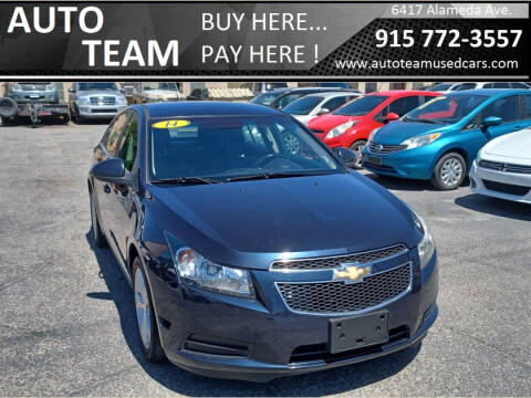 2014 Chevrolet Cruze for sale at AUTO TEAM in El Paso TX