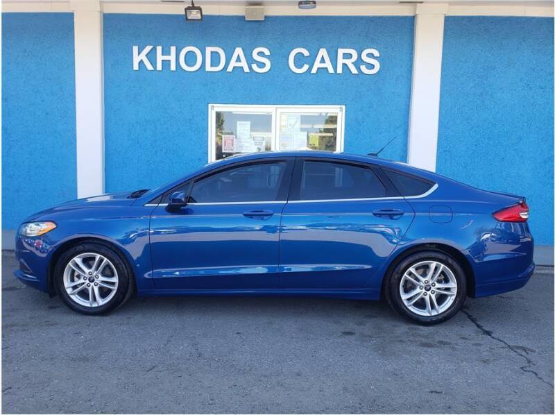 2018 Ford Fusion for sale at Khodas Cars in Gilroy CA