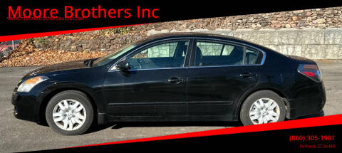 2009 Nissan Altima for sale at Moore Brothers Inc in Portland CT