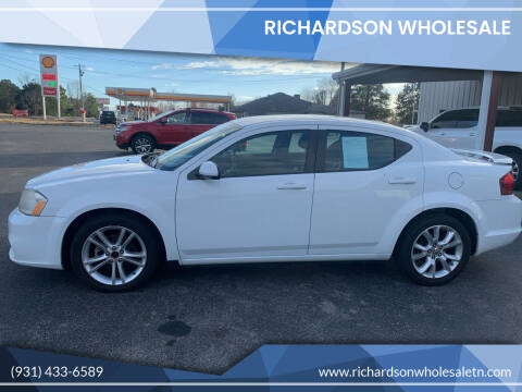 2012 Dodge Avenger for sale at RICHARDSON WHOLESALE in Fayetteville TN
